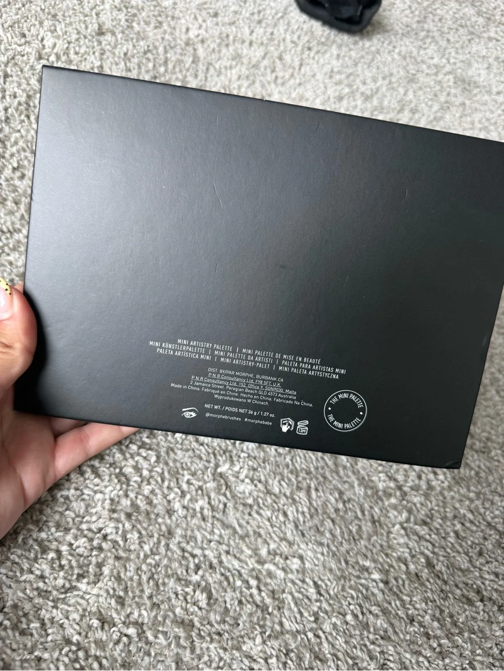 Morphe x James Charles mini eyeshadow palette